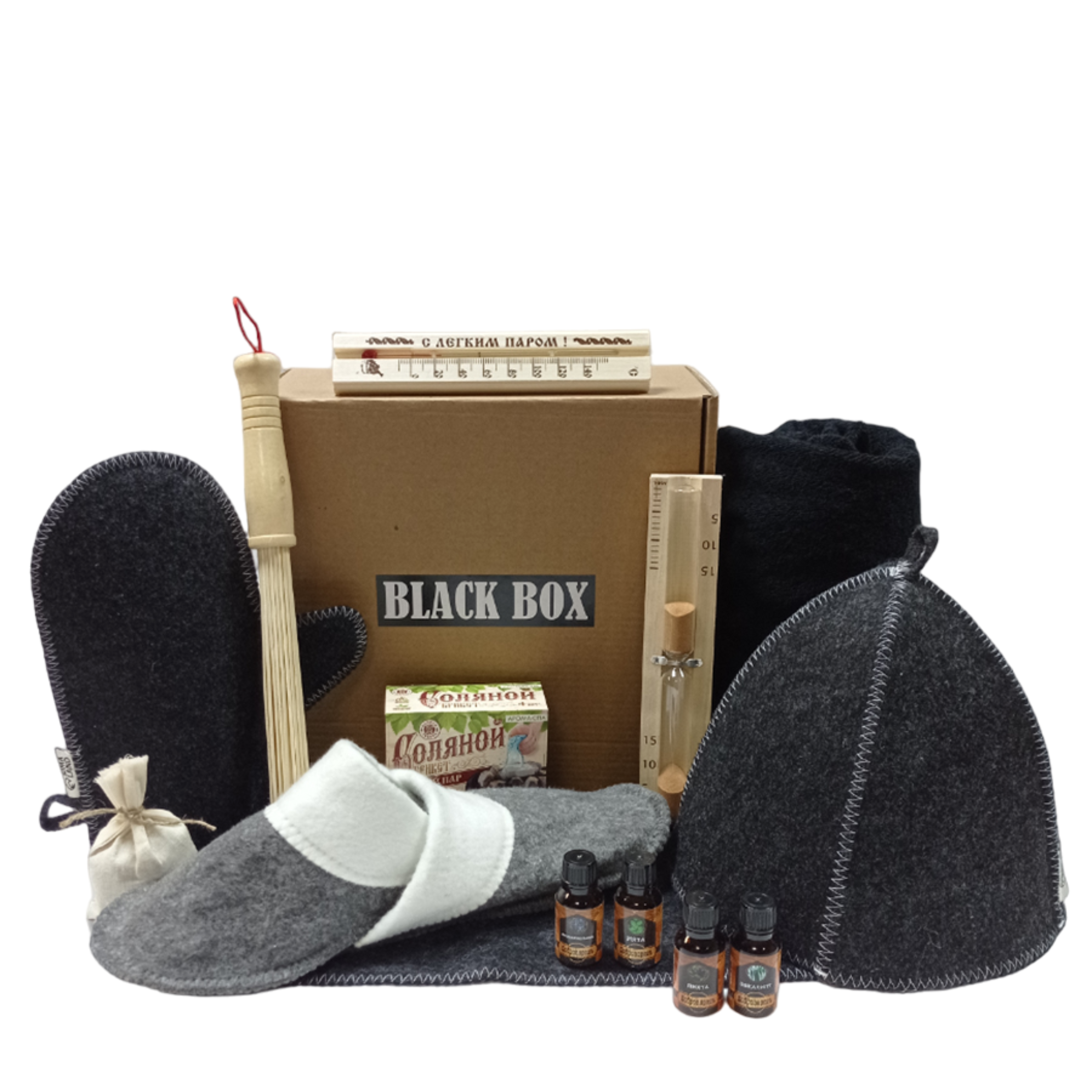 фото Подарочный набор black box "банный" black box gift