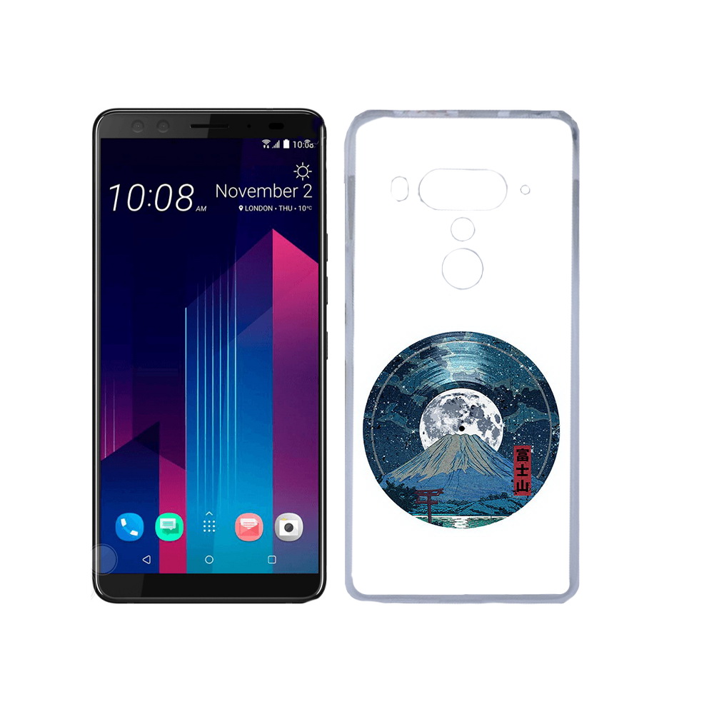 

Чехол MyPads Tocco для HTC U12+ нарисованная виниловая гора с луной, Прозрачный, Tocco