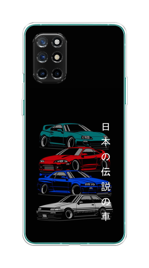 

Чехол Awog на OnePlus 8T / ВанПлас 8T "JDM Legend cars", Зеленый;красный;синий, 151150-5