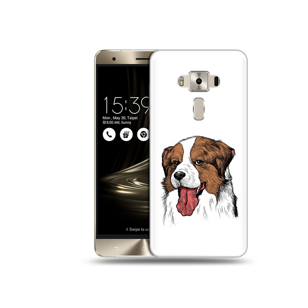 

Чехол MyPads Tocco для Asus ZenFone 3 бетховен, Прозрачный, Tocco