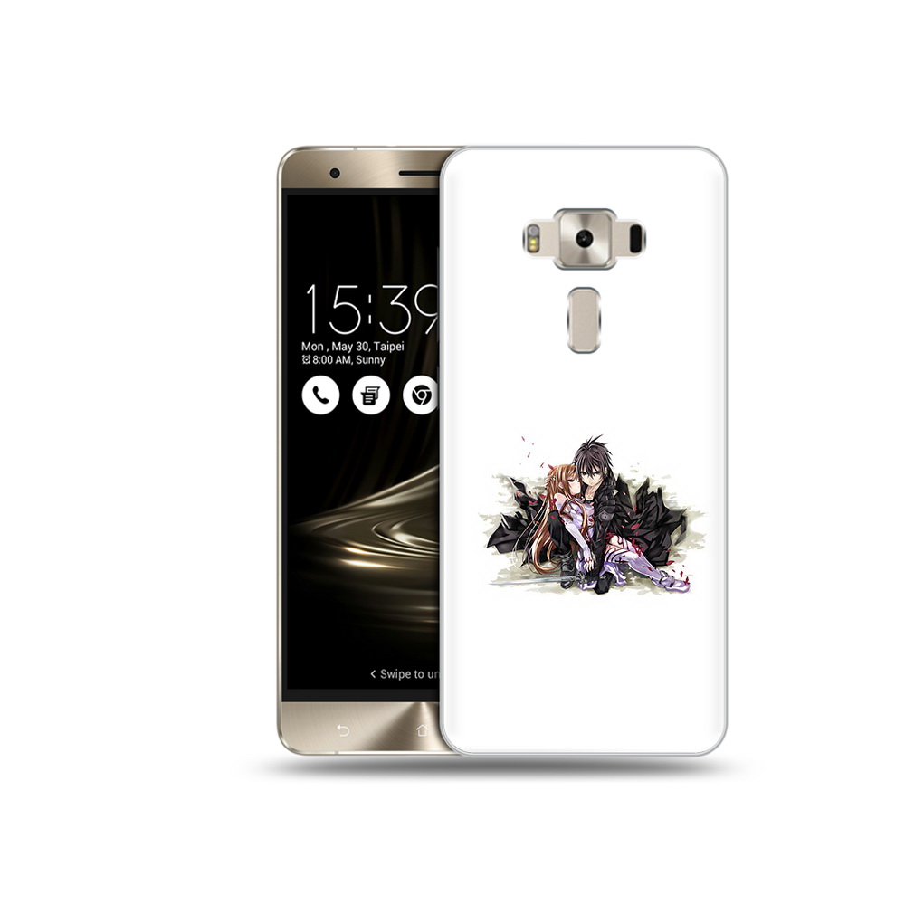 

Чехол MyPads Tocco для Asus ZenFone 3 аниме асуна, Прозрачный, Tocco