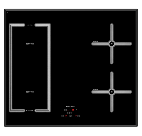 Встраиваемая варочная панель индукционная Rainford RBН 8613 B черный встраиваемая варочная панель индукционная rainford rbн 8613 b