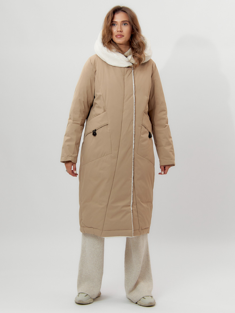 

Пальто женское MTFORCE 112288 желтое 3XL, 112288