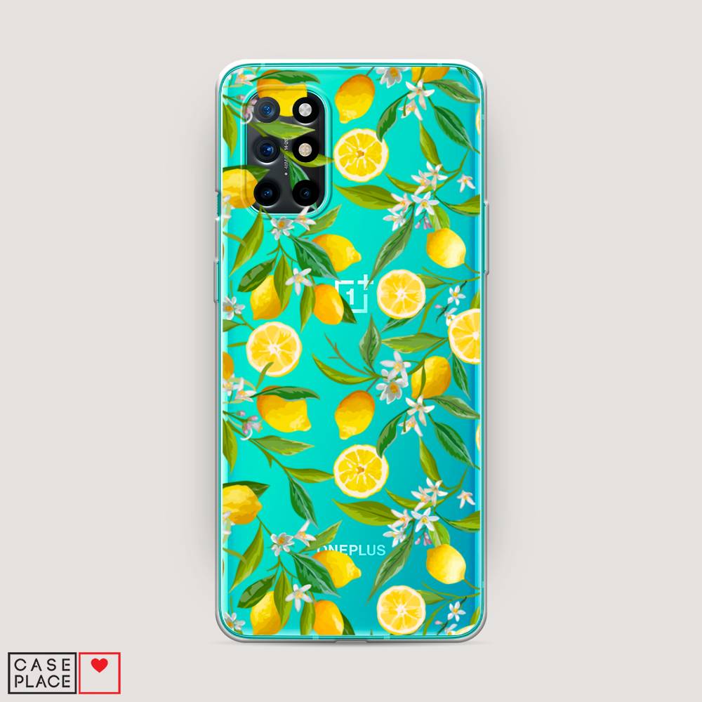 

Чехол Awog на OnePlus 8T / ВанПлас 8T "Сочные лимоны", Желтый;белый;зеленый, 151150-10