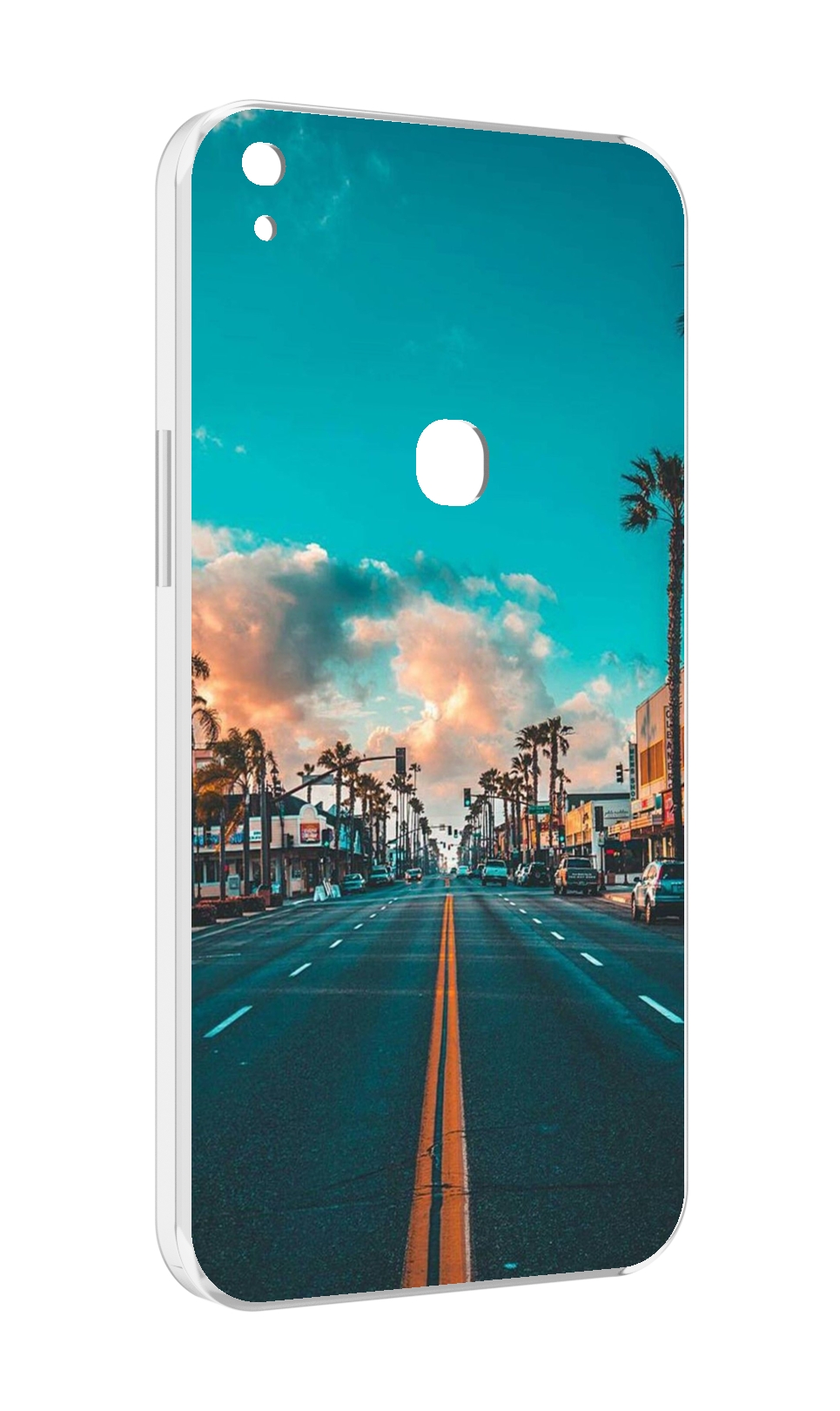 

Чехол MyPads дорога-в-лос-анджелес для Alcatel SHINE LITE 5080X 5.0, Прозрачный, Tocco