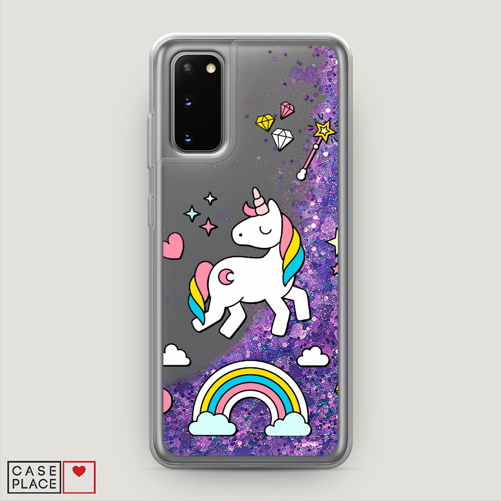 

Чехол Awog на Samsung Galaxy S20 "Принцесса единорог", Разноцветный, 29292-1