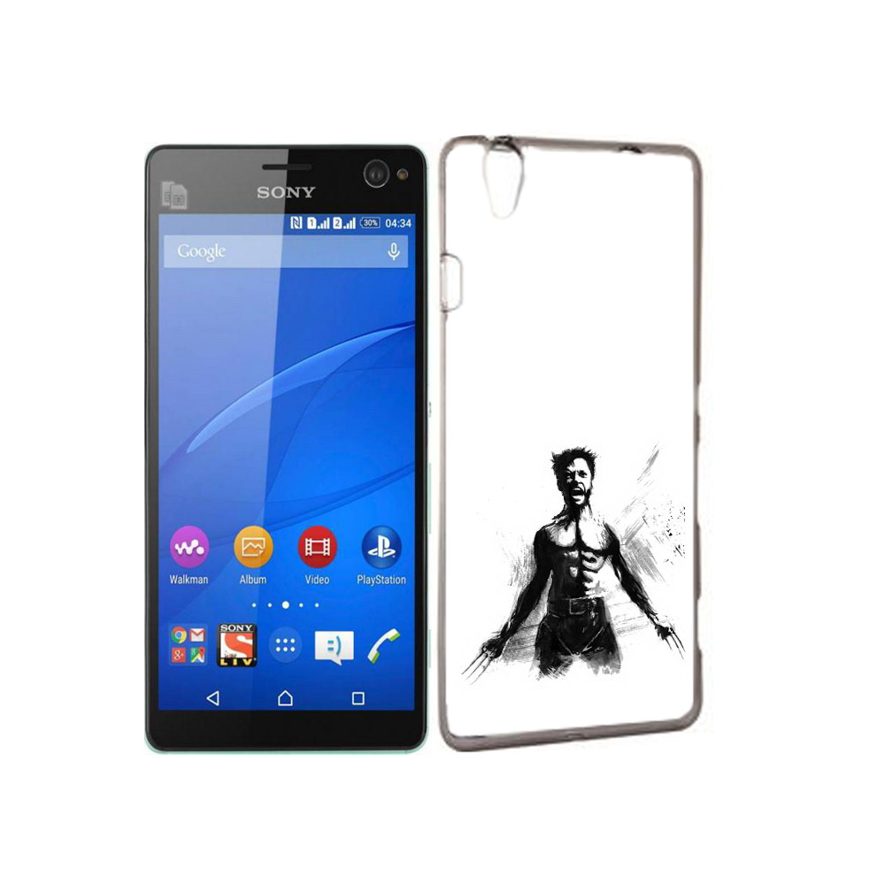 

Чехол MyPads Tocco для Sony Xperia C4 росомаха, Прозрачный, Tocco