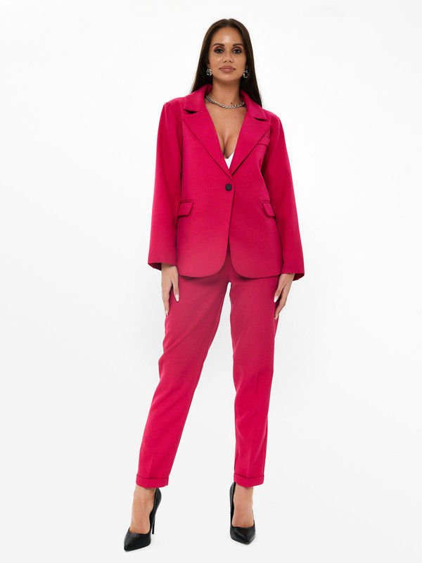 Костюм женский DAZZLE STYLE Валенсия розовый 44