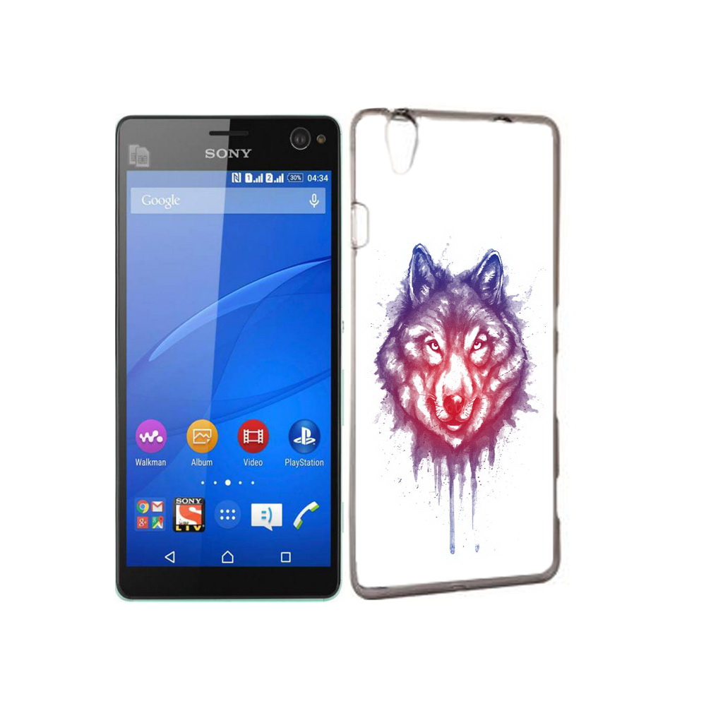 

Чехол MyPads Tocco для Sony Xperia C4 пушистый волк, Прозрачный, Tocco