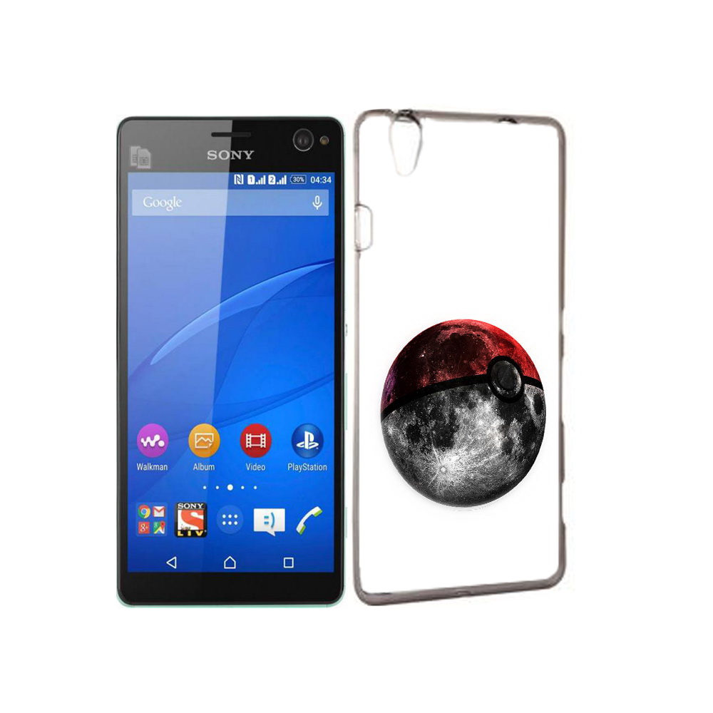 

Чехол MyPads Tocco для Sony Xperia C4 планета покебол, Прозрачный, Tocco