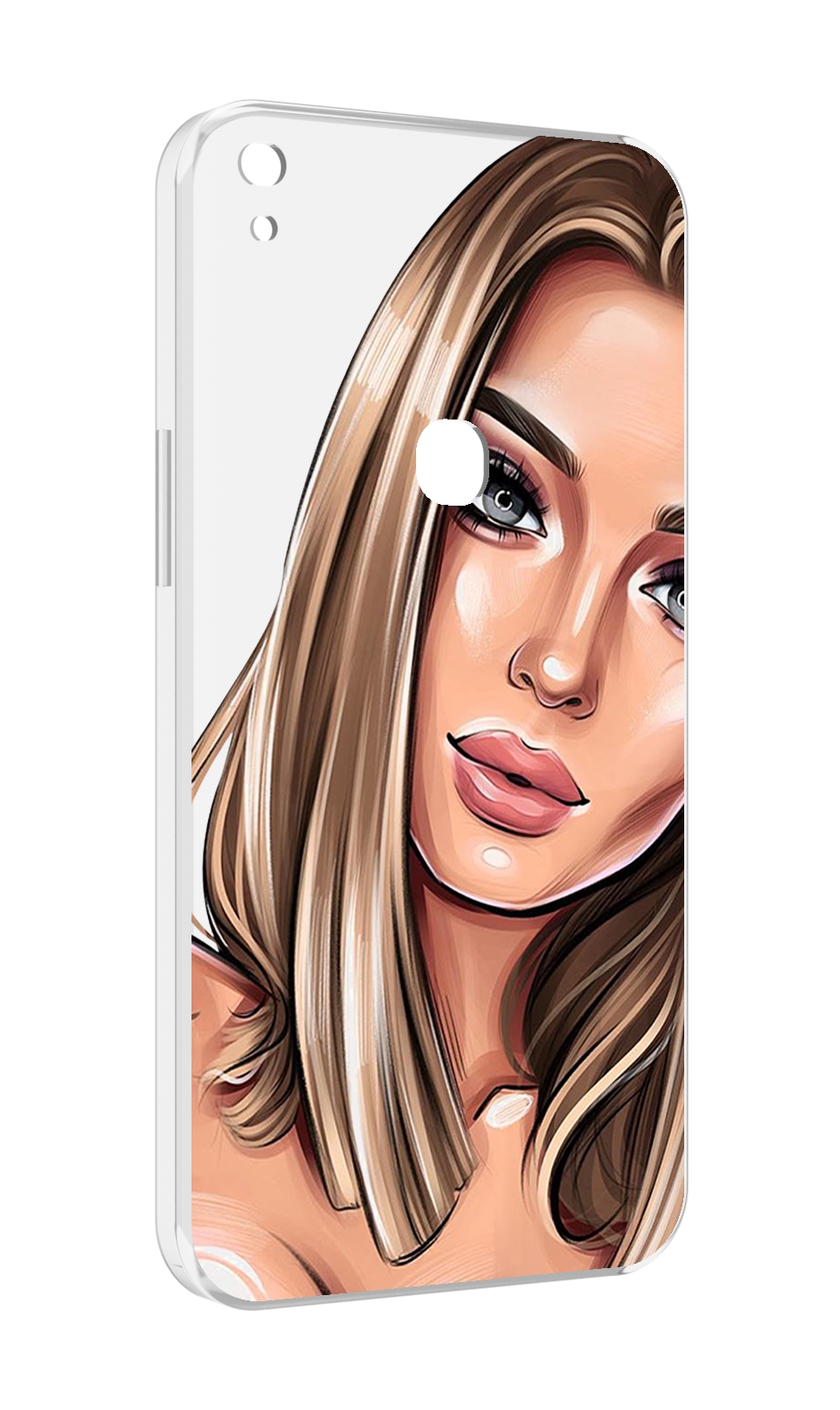 

Чехол MyPads девушка-с-каре женский для Alcatel SHINE LITE 5080X 5.0, Прозрачный, Tocco