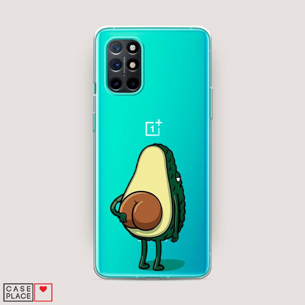 

Чехол Awog на OnePlus 8T / ВанПлас 8T "Попа авокадо", Зеленый;коричневый;прозрачный, 151150-10