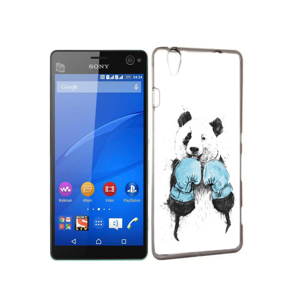 

Чехол MyPads Tocco для Sony Xperia C4 панда боксер, Прозрачный, Tocco