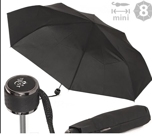 Зонт женский Milana 25201, черный