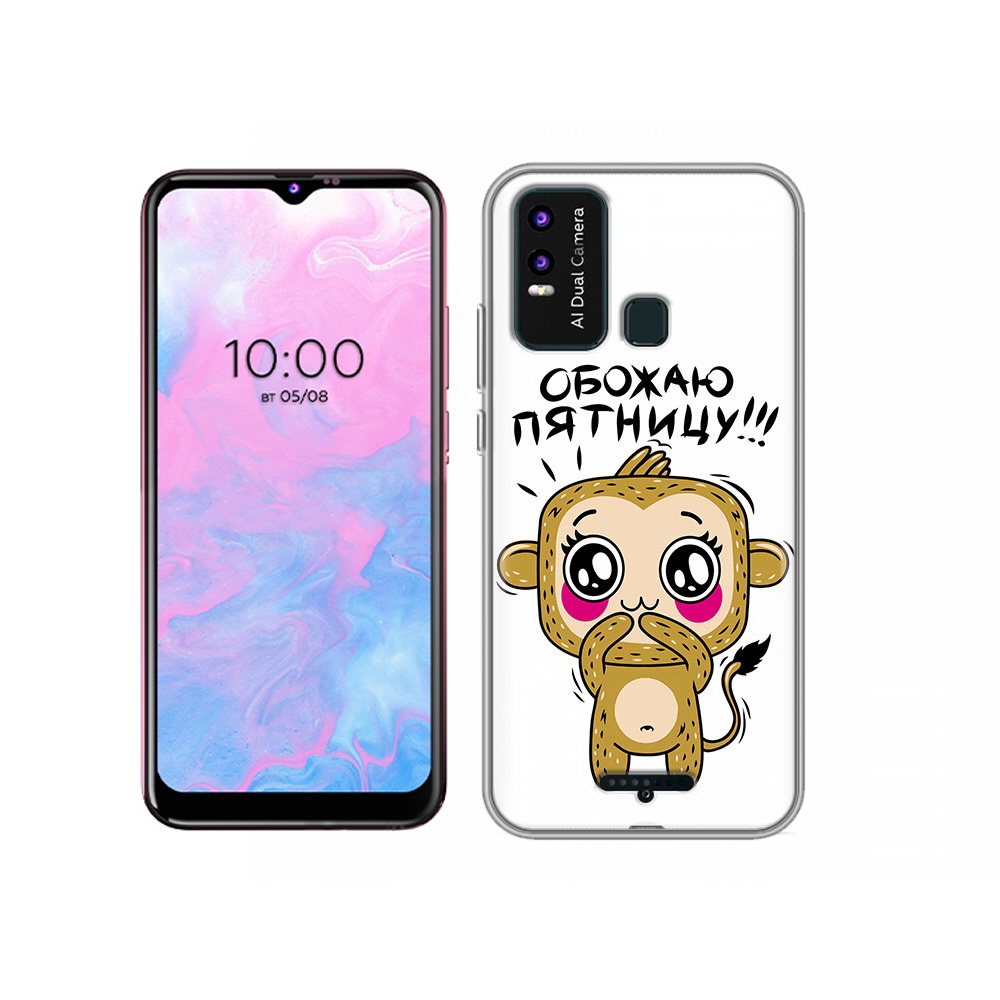 

Чехол MyPads Tocco для BQ 6630L обожаю пятницу, Прозрачный, Tocco