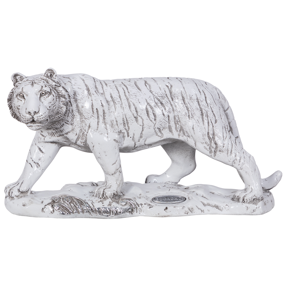 фото Крадущийся тигр (скульптура) белый bogacho