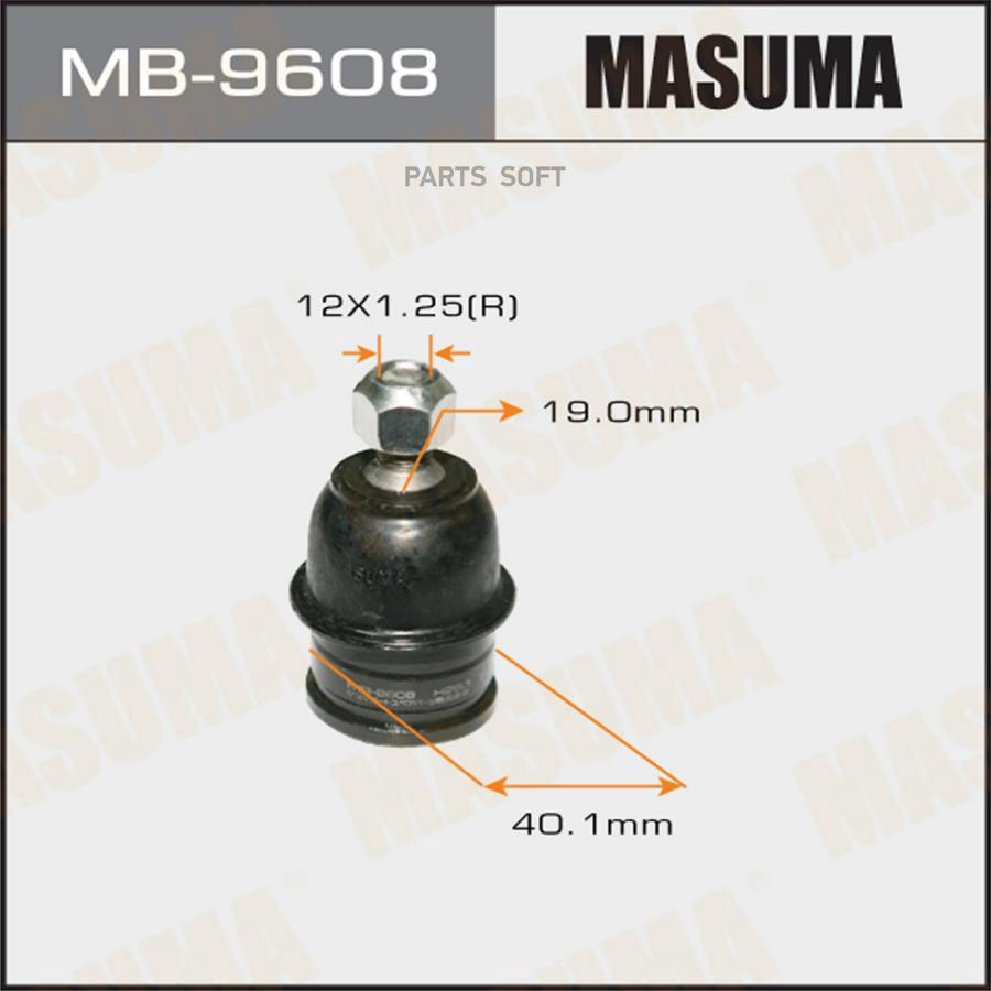 

Опора шаровая Mitsubishi Pajero III/Pajero III Canvas Top/Pajero IV 00>07 Masuma MB9608