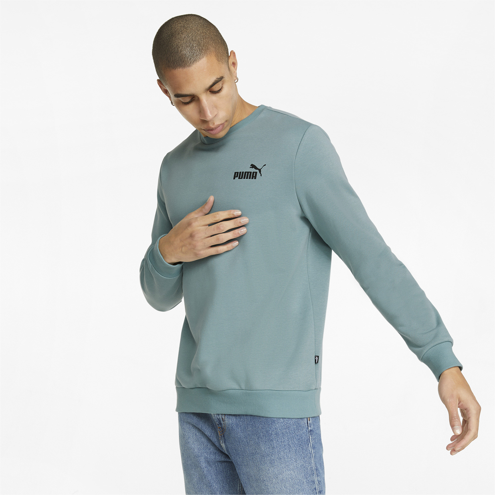 

Свитшот мужской PUMA 58668350 синий L, 58668350