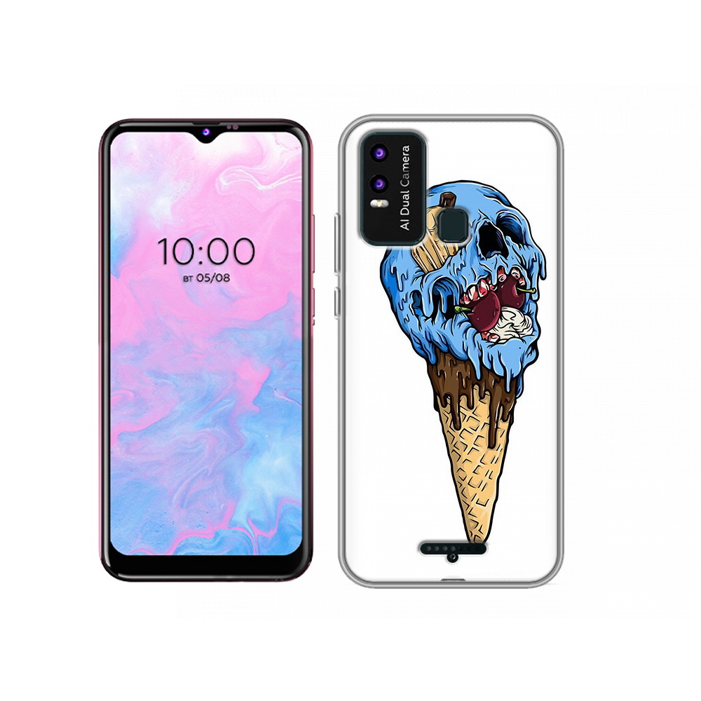 

Чехол MyPads Tocco для BQ 6630L мороженное череп, Прозрачный, Tocco