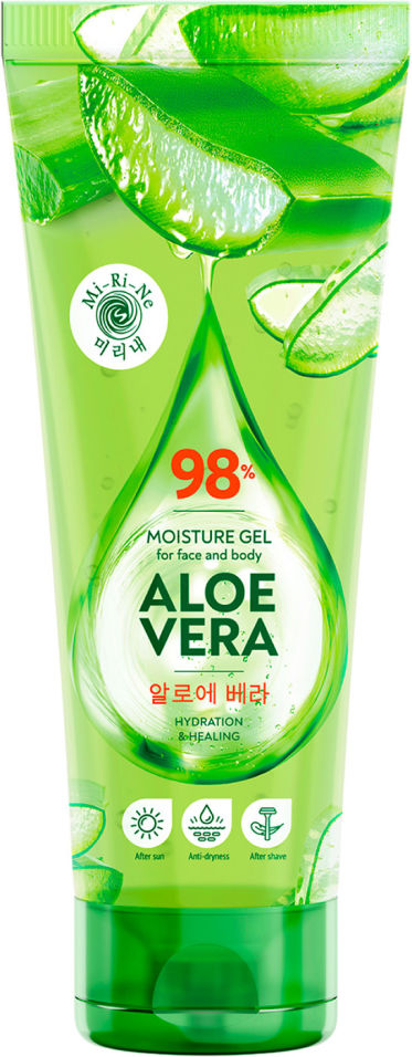 Гель для лица и тела Mi-Ri-Ne Aloe vera увлажняющий 150мл