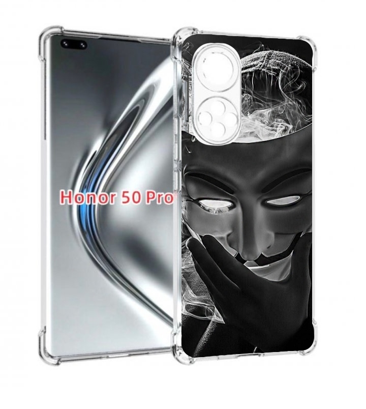 

Чехол бампер MyPads Маска для Honor 50 Pro/Nova 9 Pro про, Прозрачный, Tocco
