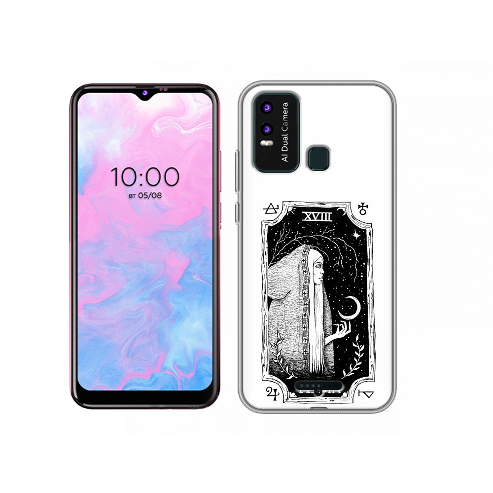

Чехол MyPads Tocco для BQ 6630L лунная магия, Прозрачный, Tocco