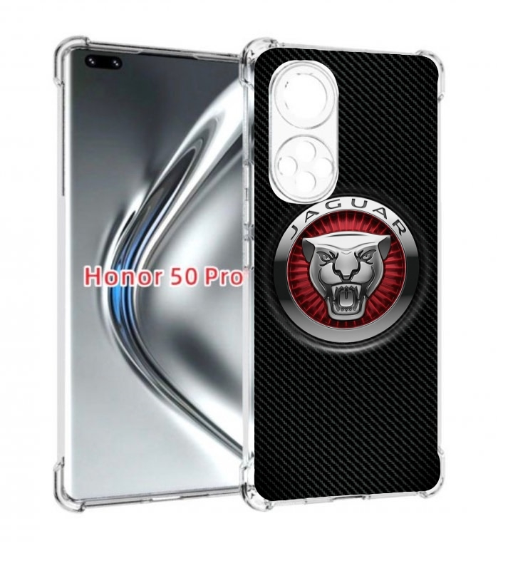 

Чехол бампер MyPads Лого-ягуар для Honor 50 Pro/Nova 9 Pr, Прозрачный, Tocco