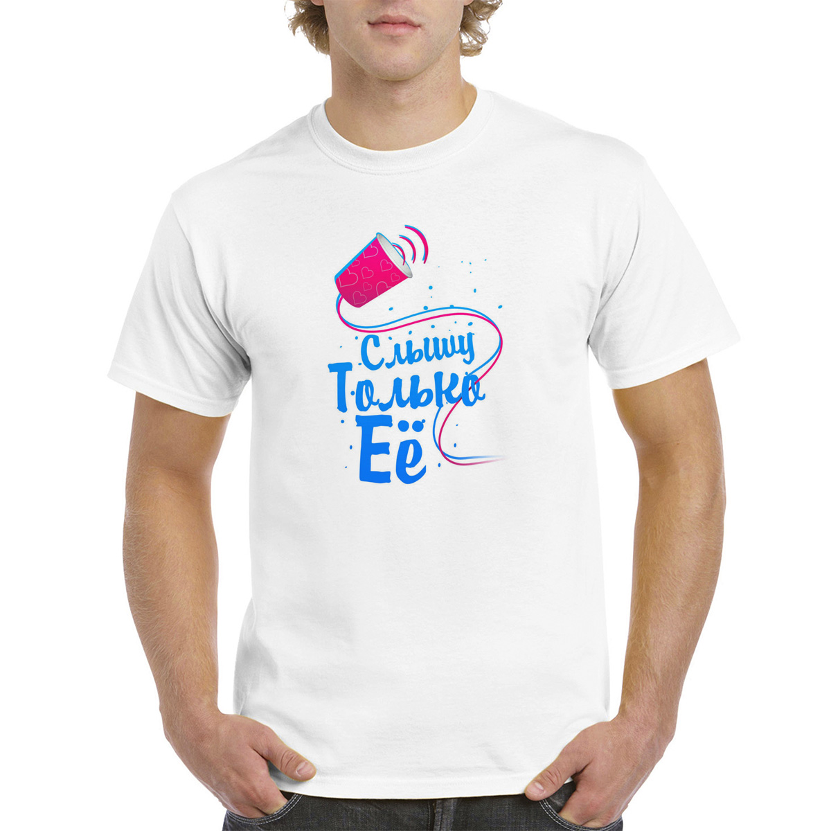 

Футболка женская CoolPodarok M0151155 белая 42 RU, Белый, M0151155