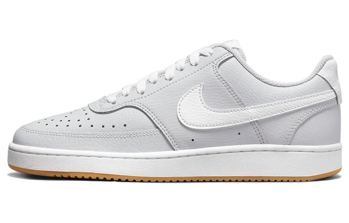 

Кеды унисекс Nike Court Vision 1 Low серые 39 EU, Серый, Court Vision 1 Low