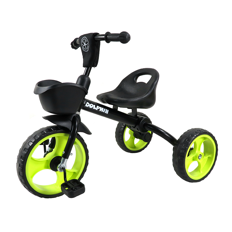 Детский Трехколесный Велосипед DOLPHIN Зеленый, 2023