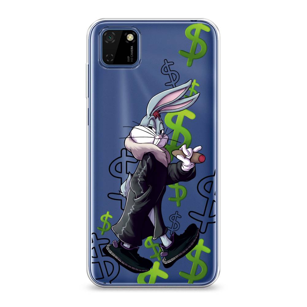 

Чехол на Huawei Y5p/Honor 9S "Rich Bugs Bunny", Зеленый;черный;голубой, 6103750-6