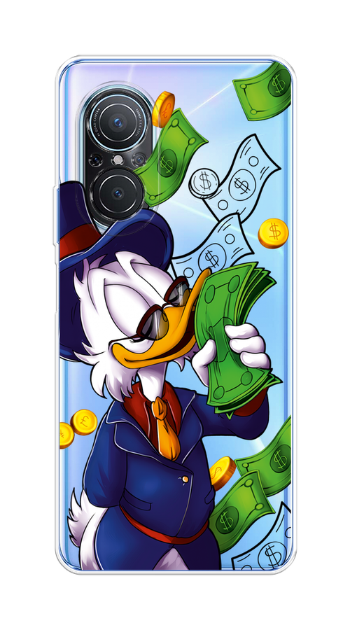 

Чехол на Huawei Nova 9 SE "Scrooge McDuck with Money", Синий;зеленый;белый, 6107250-6