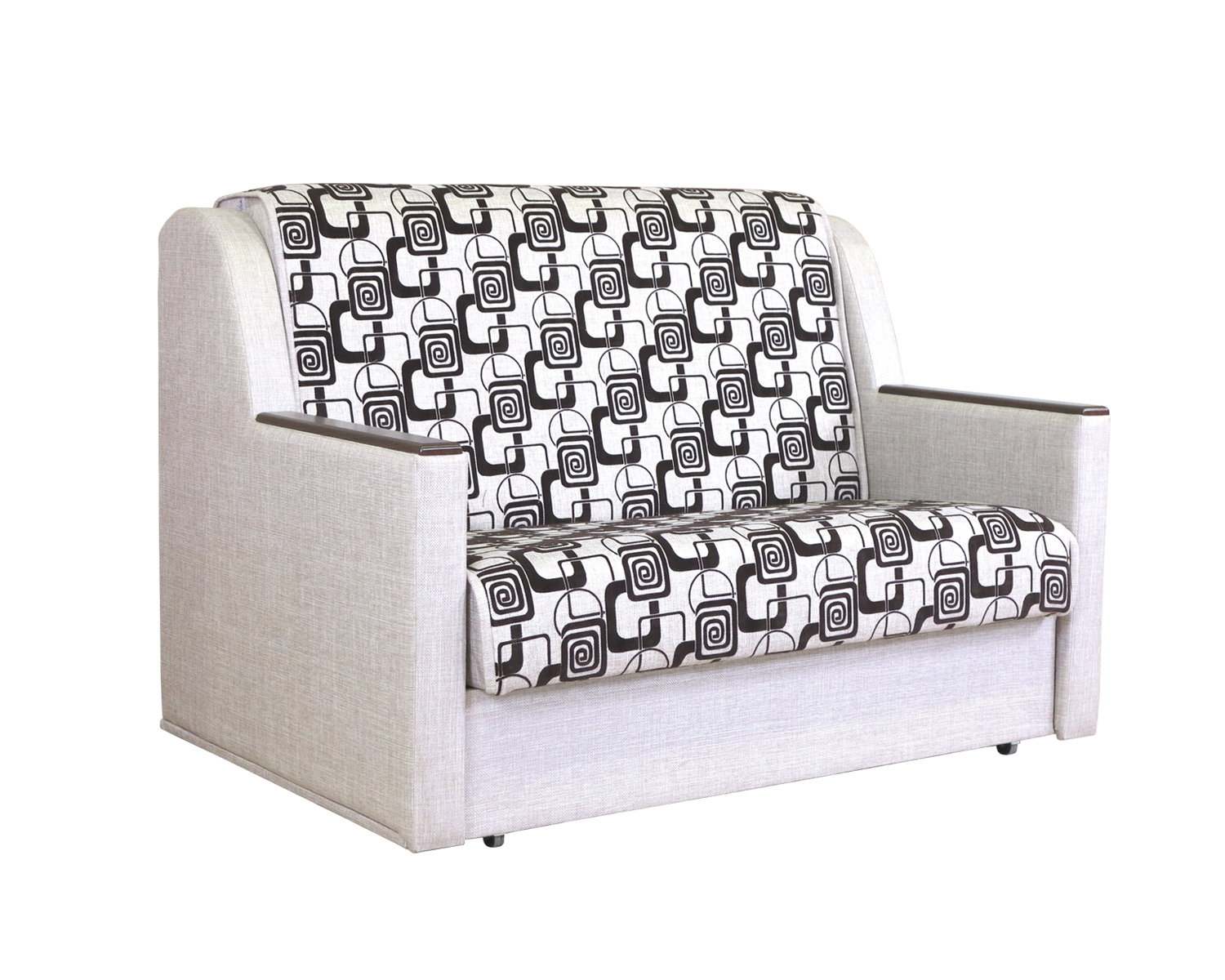 Диван-кровать Шарм-Дизайн Аккорд Д 100, бежевый ромб