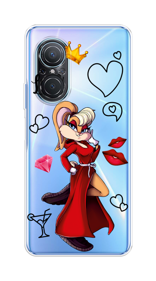 

Чехол на Huawei Nova 9 SE "Rich Lola Bunny", Красный;бежевый;оранжевый, 6107250-6