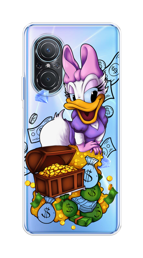 

Чехол на Huawei Nova 9 SE "Rich Daisy Duck", Коричневый;белый;фиолетовый, 6107250-6