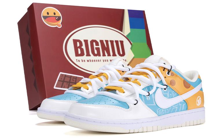 

Кеды унисекс Nike Dunk Low Retro голубые 40 EU, Голубой, Dunk Low Retro