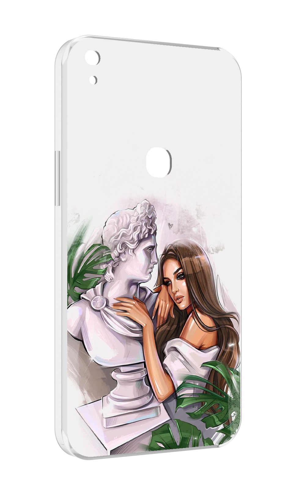 

Чехол MyPads девушка-модель-со-статуей женский для Alcatel SHINE LITE 5080X 5.0, Прозрачный, Tocco