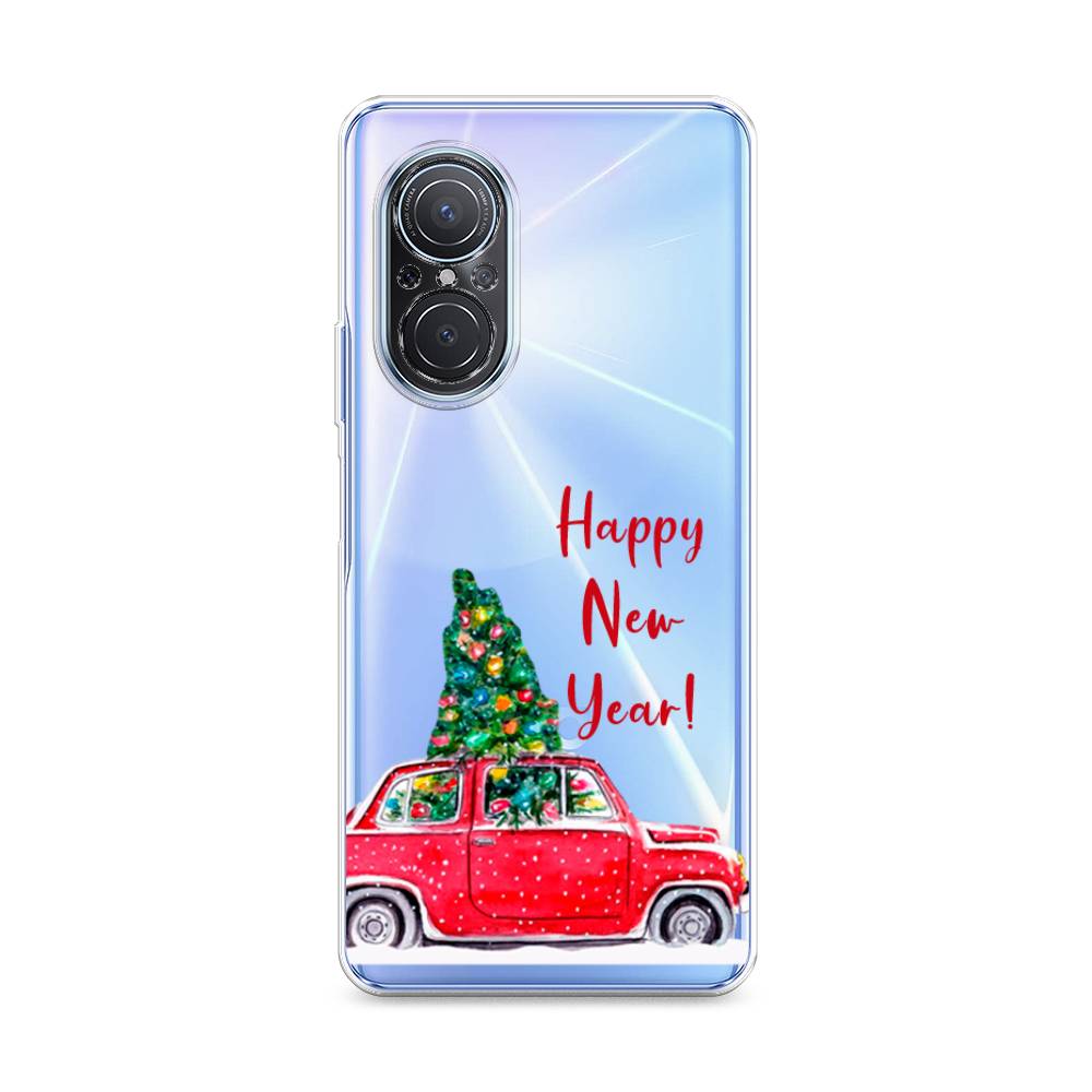 

Чехол для Huawei Nova 9 SE "Happy New Year", Красный;зеленый, 6107250-5