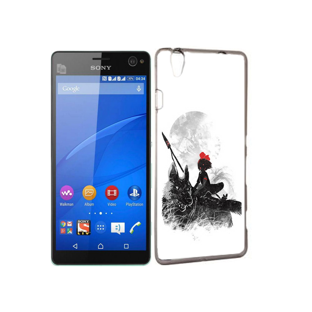 

Чехол MyPads Tocco для Sony Xperia C4 мононоке, Прозрачный, Tocco