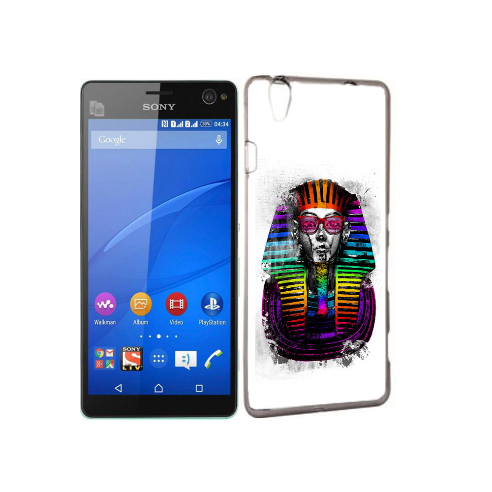 

Чехол MyPads Tocco для Sony Xperia C4 модная богиня, Прозрачный, Tocco