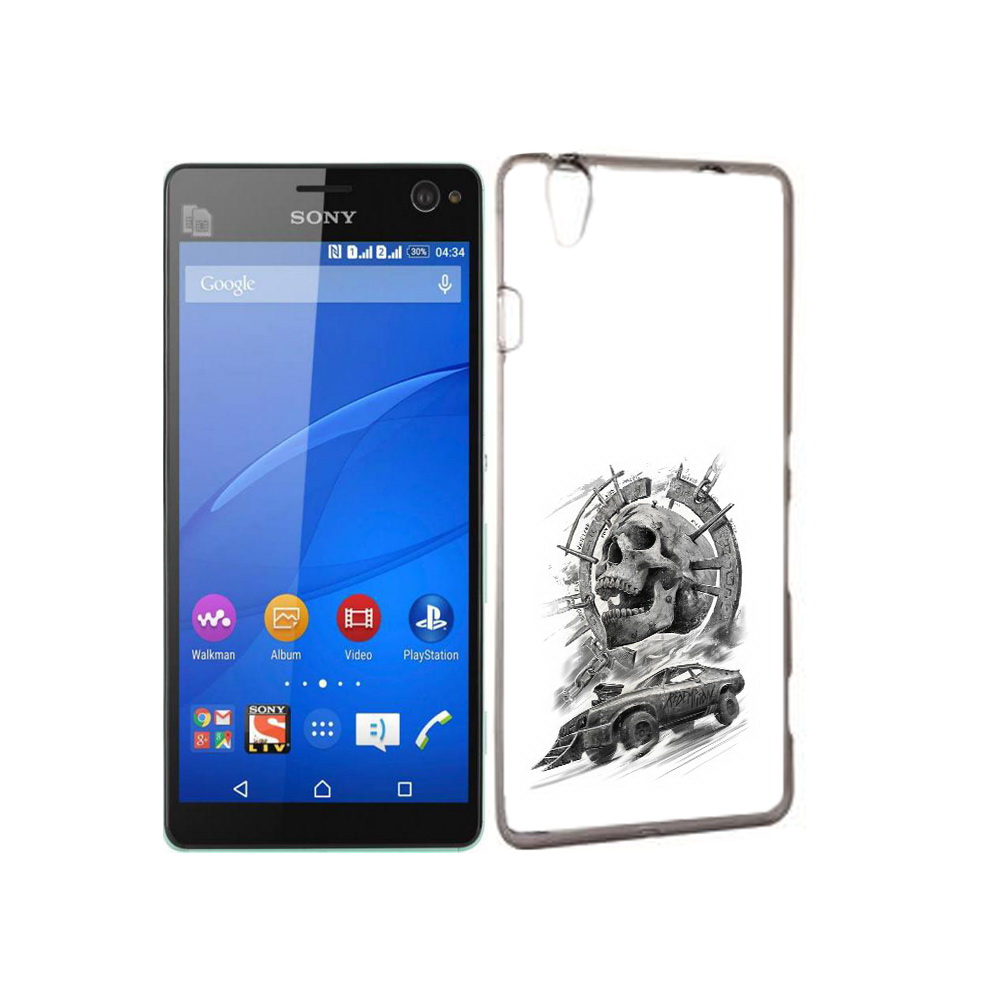 Чехол MyPads Tocco для Sony Xperia C4 мед макс