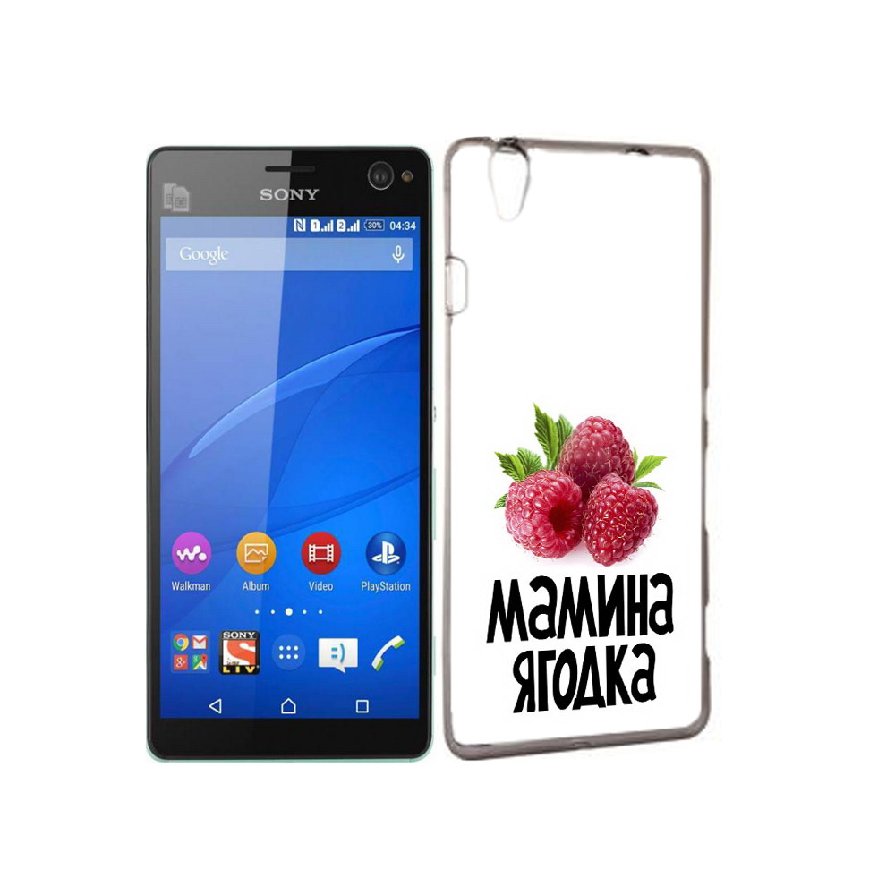 

Чехол MyPads Tocco для Sony Xperia C4 мамина ягодка, Прозрачный, Tocco