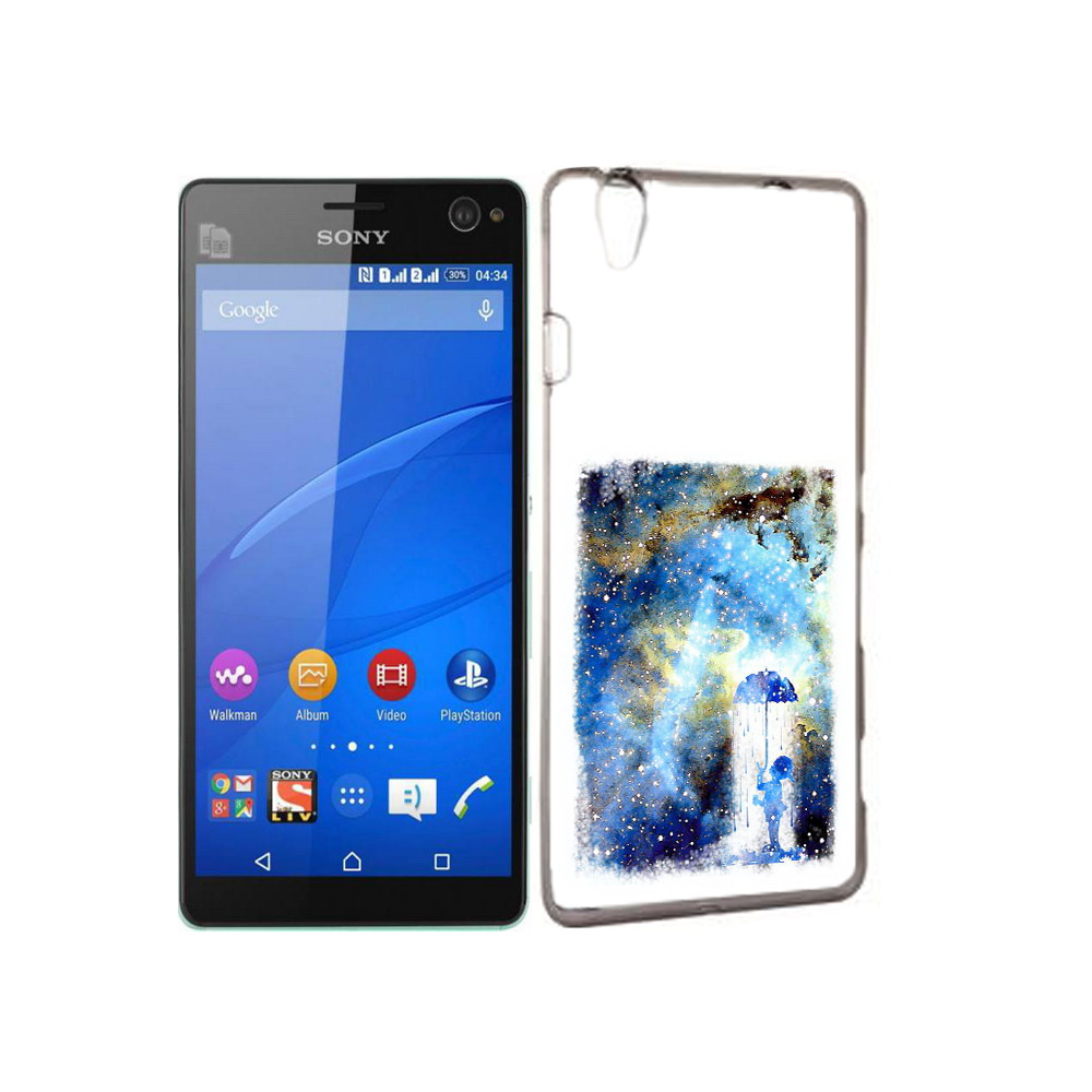 

Чехол MyPads Tocco для Sony Xperia C4 мальчик в небе, Прозрачный, Tocco