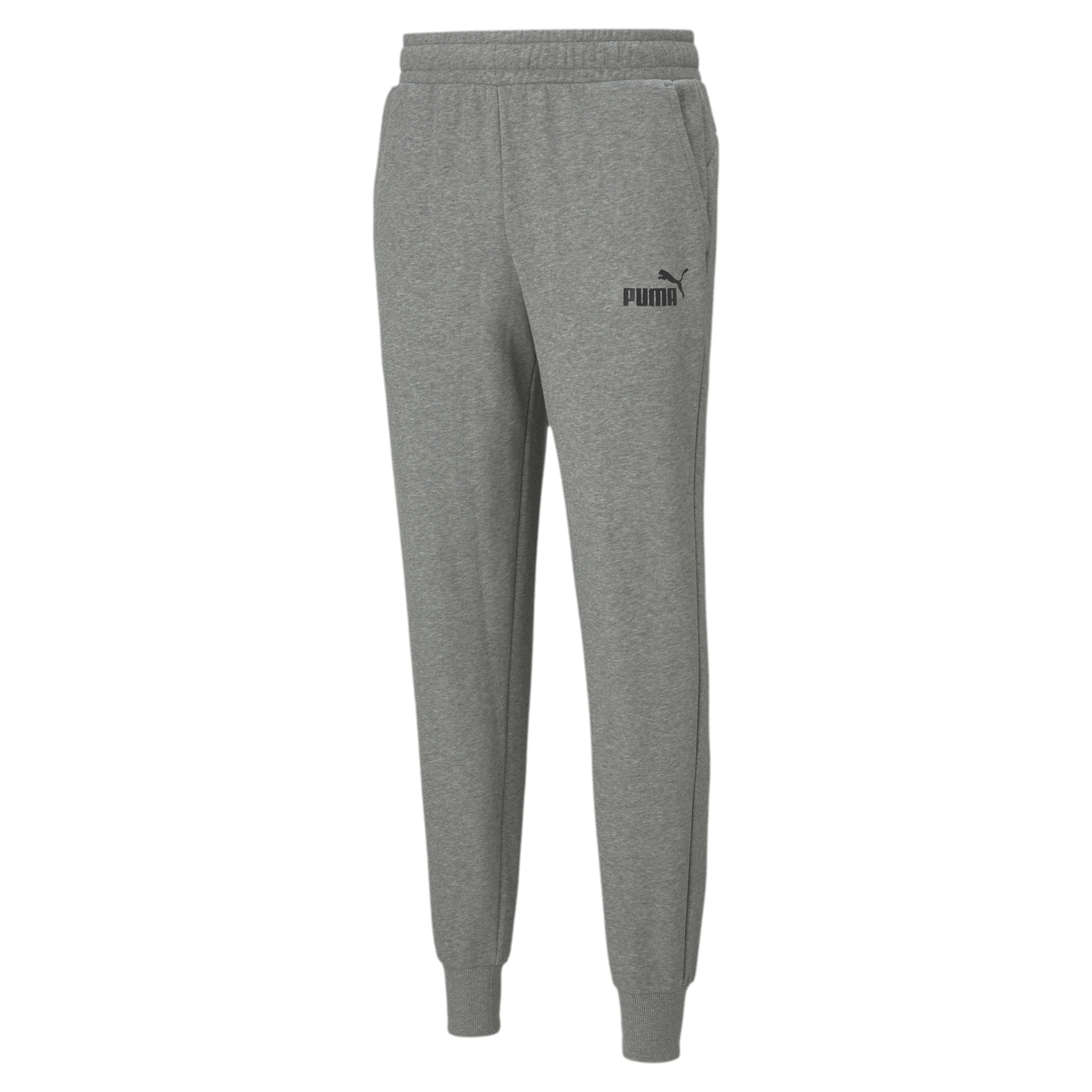 Брюки мужские PUMA Ess Logo Pants Tr Cl серые 3XL