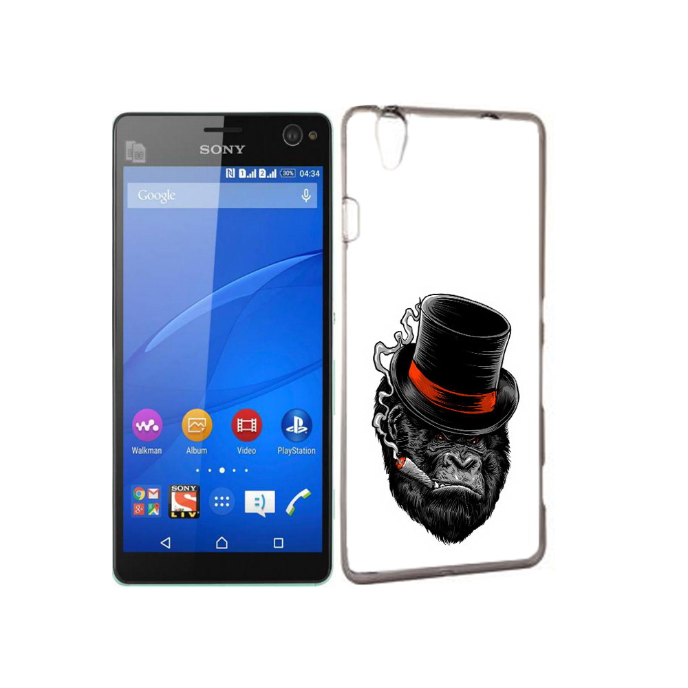 

Чехол MyPads Tocco для Sony Xperia C4 дизайнерская горилла, Прозрачный, Tocco