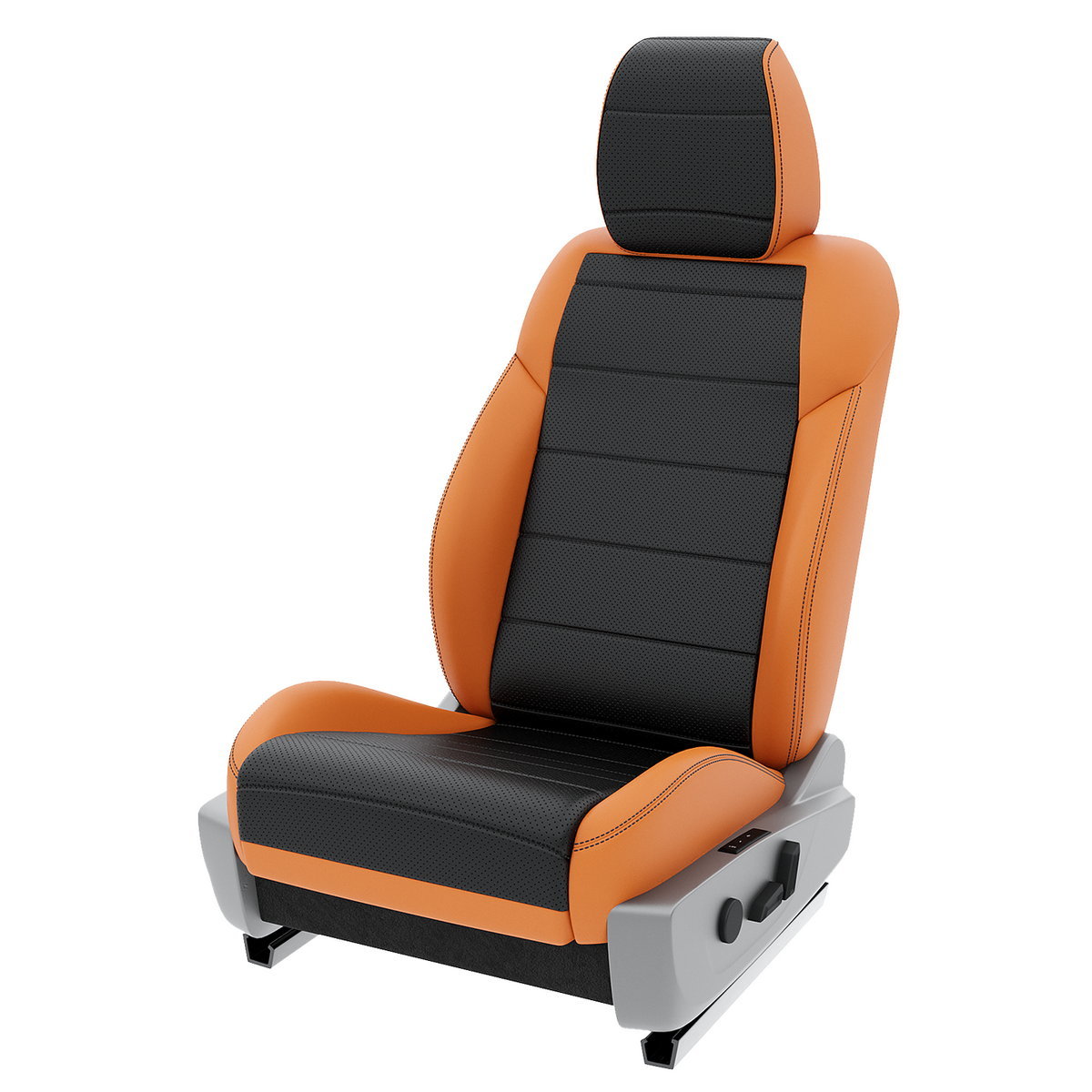 

Чехлы на сиденья Automobiler для Geely Coolray A-A-1036F2S359 Экокожа Оранжевый Черный, Черный;оранжевый, A-A-1036