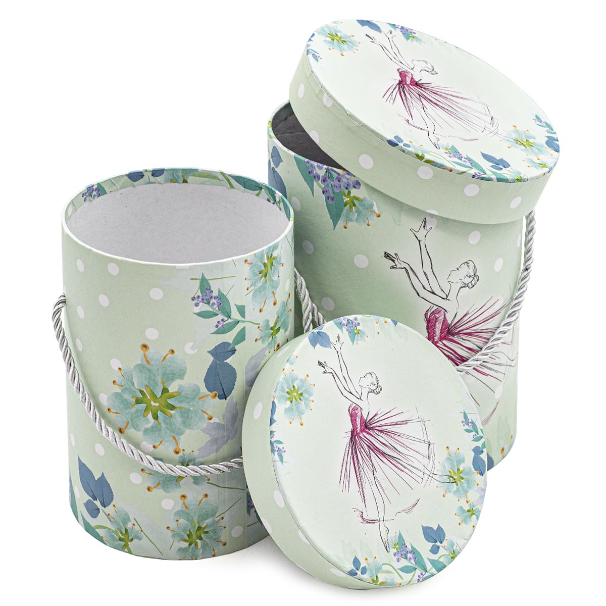 

Коробка Цилиндр АЙРИС, В310, 14*17,5 см, набор 2 шт