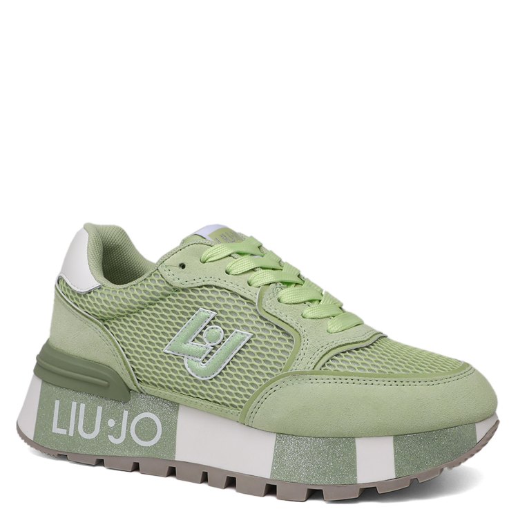 

Кроссовки женские Liu Jo BA4005 зеленые 38 EU, Зеленый, BA4005