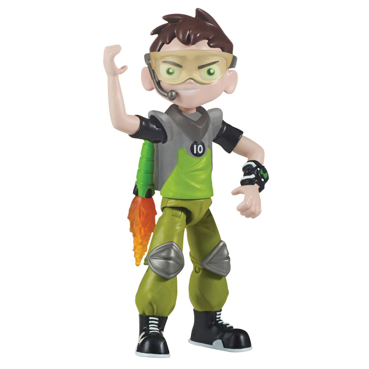 фото Фигурка ben 10 12.5 см, бен с реактивным рюкзаком ben-10