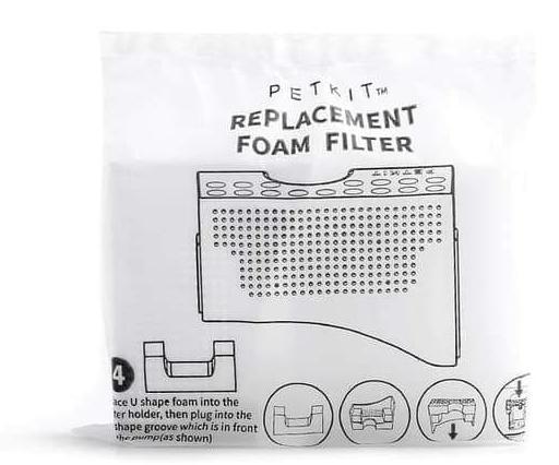 

Сменный фильтр Petkit Replacement Foam Filter для Petkit Eversweet 2 (White)